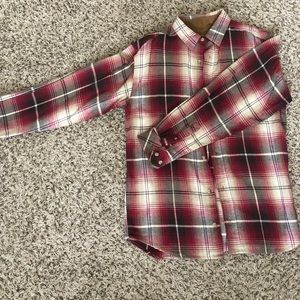 Nice Red Plaid Flannel